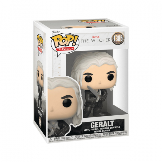 Funko POP! Witcher Geralt #1385 i gruppen LEKSAKER / Figurer och lekset / Funko POP! hos Spelexperten (P-74246)