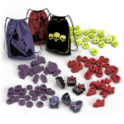 Pagan: Fate of Roanoke - Wooden Token Set (Exp.) i gruppen SÄLLSKAPSSPEL / Tillbehör / Övriga hos Spelexperten (PAG01WT)