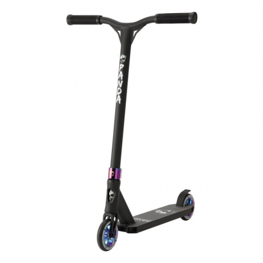 Panda Optimus Trick Sparkcykel - Black/Rainbow i gruppen LEKSAKER / Cyklar hos Spelexperten (PAN-IHC-OPT-BLA-RAI)