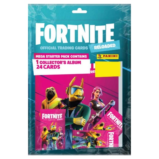 Fortnite Trading Cards: Reloaded - Mega Starter Pack i gruppen  hos Spelexperten (PAN0812)