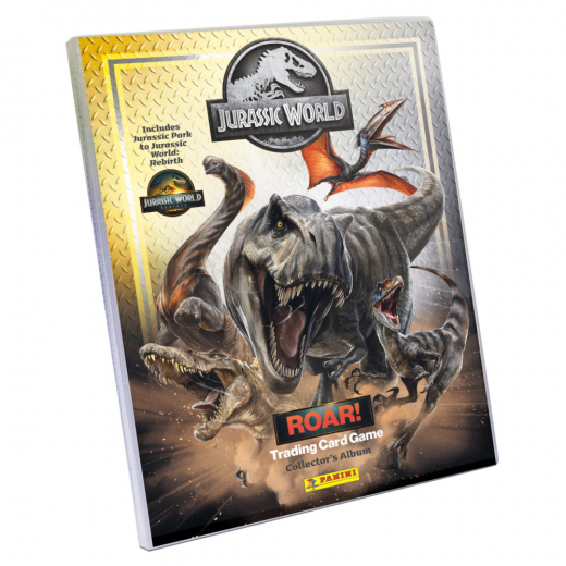 Jurassic World Roar - Samlarkort Starter Set i gruppen SÄLLSKAPSSPEL / Samlarkort hos Spelexperten (PAN2527)