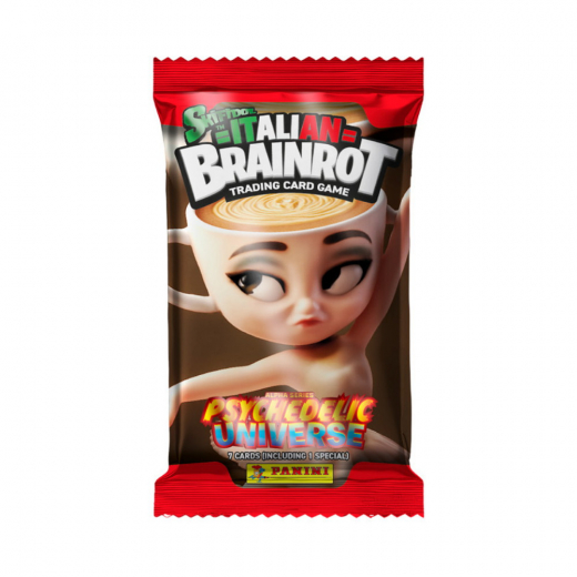 Skifidol Italian Brainrot Samlarkortspel - Booster Pack i gruppen SÄLLSKAPSSPEL / Samlarkort hos Spelexperten (PAN3037)
