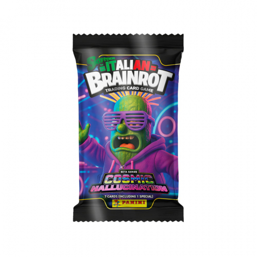 Skifidol Italian Brainrot - Cosmic Hallucination Booster Pack i gruppen SÄLLSKAPSSPEL / Samlarkort hos Spelexperten (PAN3342-BOS)