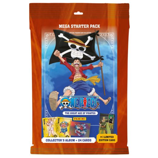 One Piece - The Great Age of Pirates - Samlarkort Mega Starter Pack i gruppen KOMMANDE RELEASER hos Spelexperten (PAN3558)