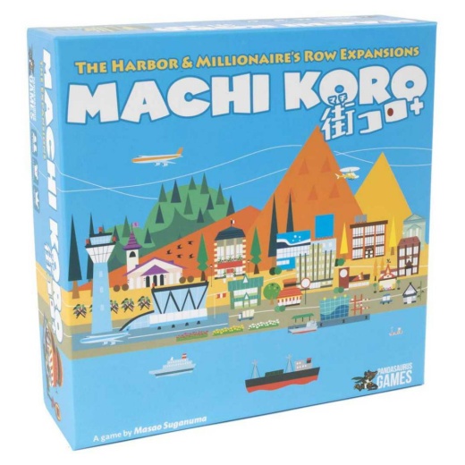 Machi Koro: The Harbour & Millionaire's Row (Exp.) i gruppen SÄLLSKAPSSPEL / Expansioner hos Spelexperten (PAND201905)