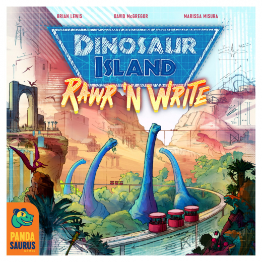 Dinosaur Island: Rawr 'n Write i gruppen SÄLLSKAPSSPEL / Strategispel hos Spelexperten (PAND202107)