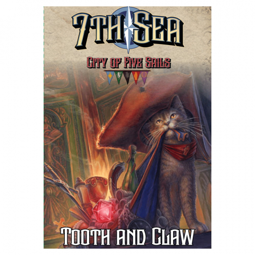 7th Sea: City of Five Sails - Tooth and Claw (Exp.) i gruppen SÄLLSKAPSSPEL / Expansioner hos Spelexperten (PBE03016)