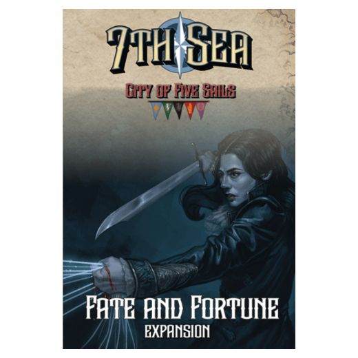 7th Sea: City of Five Sails - Fate and Fortune (Exp.) i gruppen SÄLLSKAPSSPEL / Expansioner hos Spelexperten (PBE03020)