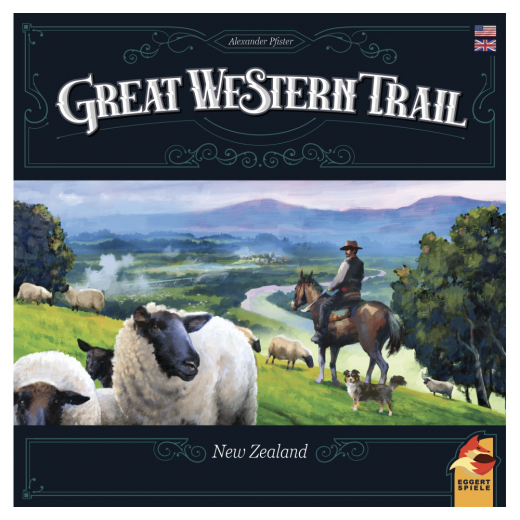 Great Western Trail: New Zealand i gruppen SÄLLSKAPSSPEL / Strategispel hos Spelexperten (PBGGWT03)