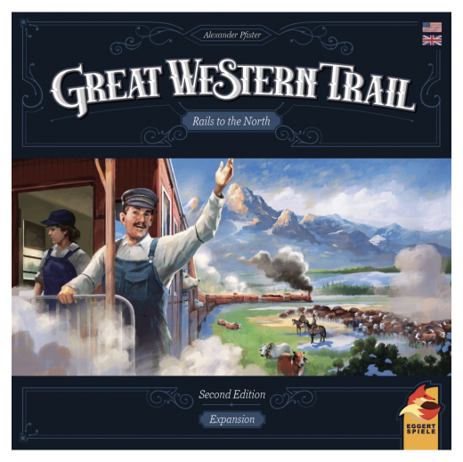Great Western Trail: Rails to the North (Exp.) i gruppen SÄLLSKAPSSPEL / Expansioner hos Spelexperten (PBGGWT5016EN)