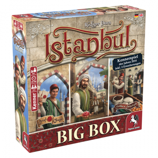 Istanbul: Big Box i gruppen SÄLLSKAPSSPEL / Strategispel hos Spelexperten (PEG1553)