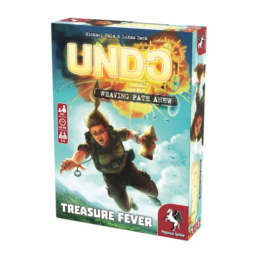 Undo: Treasure Fever i gruppen SÄLLSKAPSSPEL / Strategispel hos Spelexperten (PEG2623)
