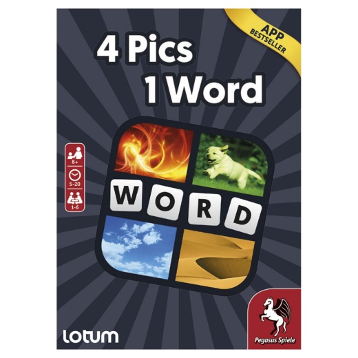 4 Pics 1 Word - The Cardgame i gruppen  hos Spelexperten (PEG2713)