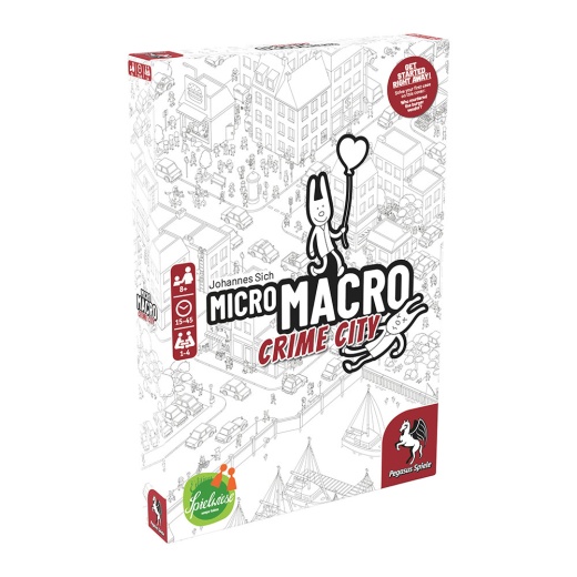 MicroMacro: Crime City (Eng) i gruppen SÄLLSKAPSSPEL / Familjespel hos Spelexperten (PEG2808)