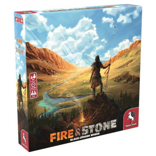 Fire & Stone i gruppen SÄLLSKAPSSPEL / Strategispel hos Spelexperten (PEG3007)