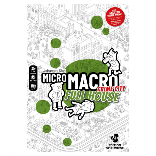 MicroMacro: Crime City - Full House (Eng) i gruppen SÄLLSKAPSSPEL / Strategispel hos Spelexperten (PEG3015)
