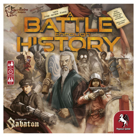 A Battle Through History i gruppen SÄLLSKAPSSPEL / Strategispel hos Spelexperten (PEG3070)