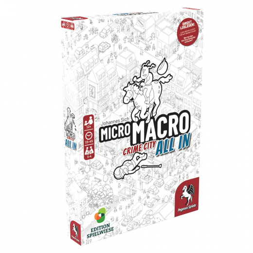 MicroMacro: Crime City - All In (Eng) i gruppen SÄLLSKAPSSPEL / Strategispel hos Spelexperten (PEG3400)