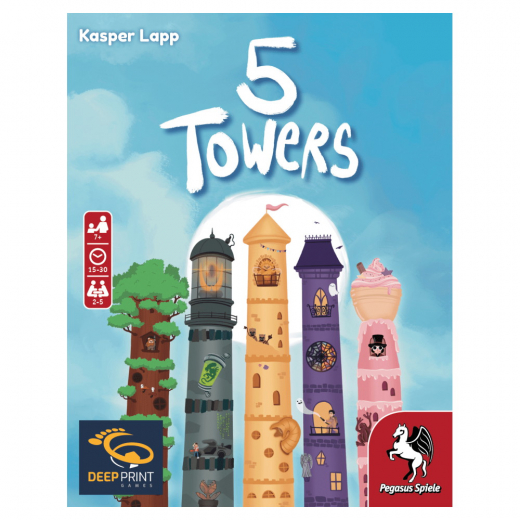 5 Towers i gruppen SÄLLSKAPSSPEL / Familjespel hos Spelexperten (PEG3836)