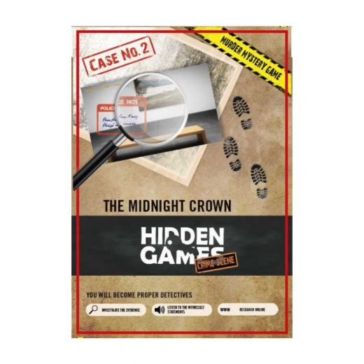 Hidden Games Crime Scene: Case 2 - The Midnight Crown i gruppen SÄLLSKAPSSPEL / Knep & knåp hos Spelexperten (PEG9064)