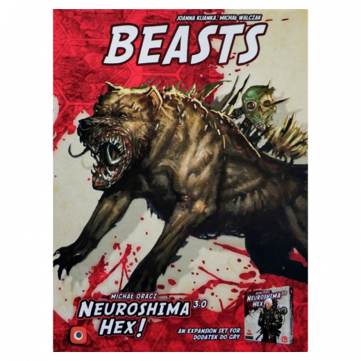 Neuroshima Hex! 3.0 - Beasts (Exp.) i gruppen SÄLLSKAPSSPEL / Expansioner hos Spelexperten (PG384154)
