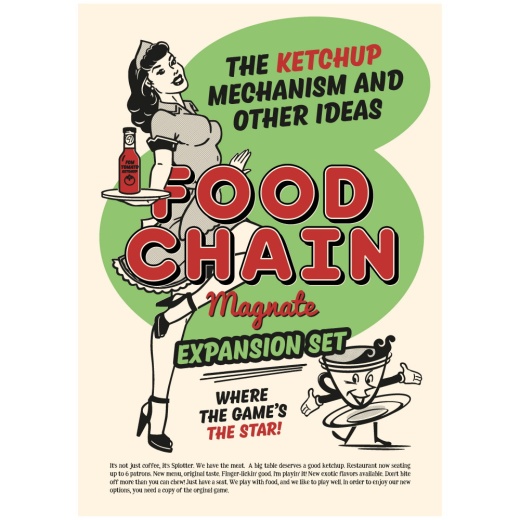 Food Chain Magnate: The Ketchup Mechanism & Other Ideas (Exp.) i gruppen  hos Spelexperten (PGSFCMK)
