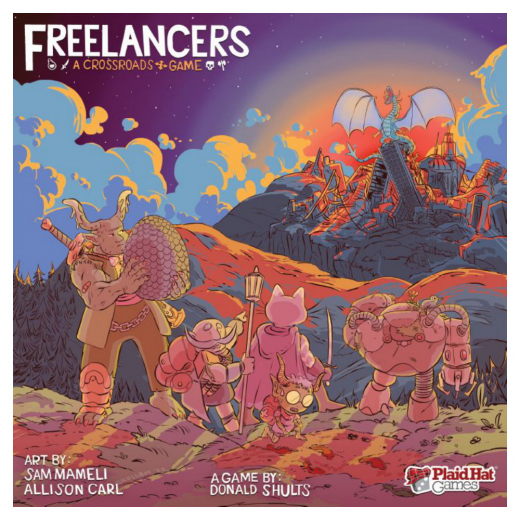 Freelancers: A Crossroads Game i gruppen SÄLLSKAPSSPEL / Strategispel hos Spelexperten (PHG3800)