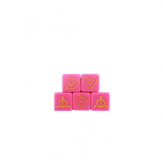 Ashes Reborn: Charm Dice 5-Pack (Exp.) i gruppen SÄLLSKAPSSPEL / Spelserier / Ashes Reborn hos Spelexperten (PHGP202)