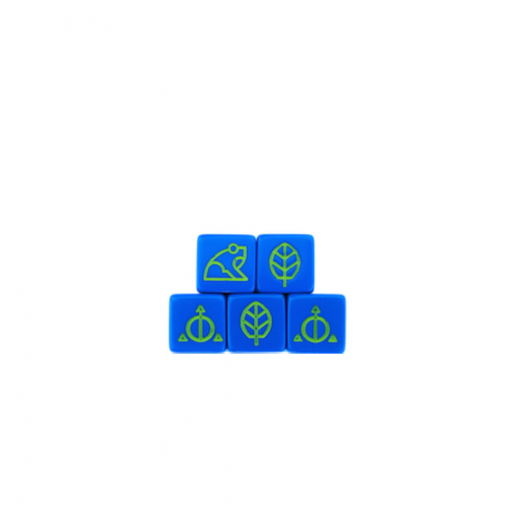 Ashes Reborn: Natural Dice 5-Pack (Exp.) i gruppen SÄLLSKAPSSPEL / Spelserier / Ashes Reborn hos Spelexperten (PHGP204)