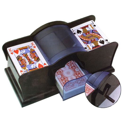 Card Shuffler manuell (kortblandare) i gruppen SÄLLSKAPSSPEL / Poker & casino / Tillbehör hos Spelexperten (PK2996)