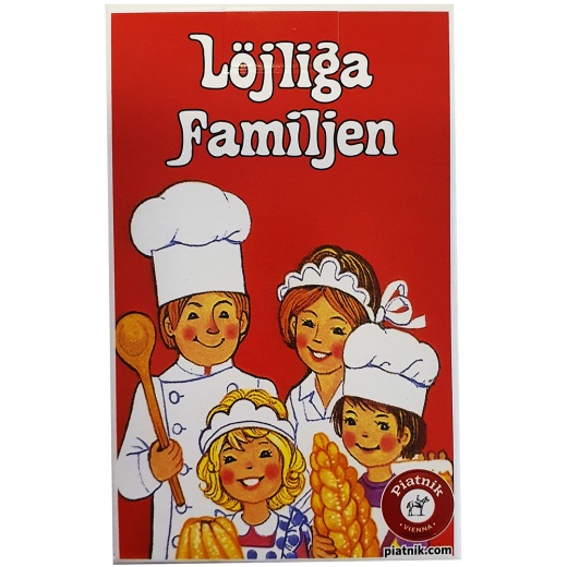 Löjliga Familjen - Piatnik i gruppen SÄLLSKAPSSPEL / Kortspel hos Spelexperten (PK6021)