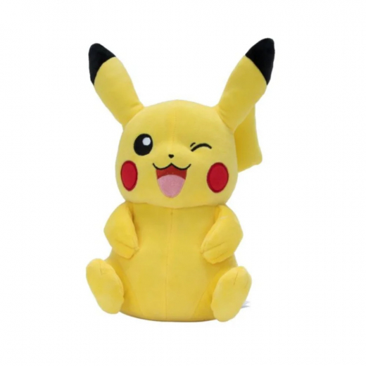 Pokémon Plysch Pikachu 30 cm i gruppen LEKSAKER / Gosedjur hos Spelexperten (PKW3106)