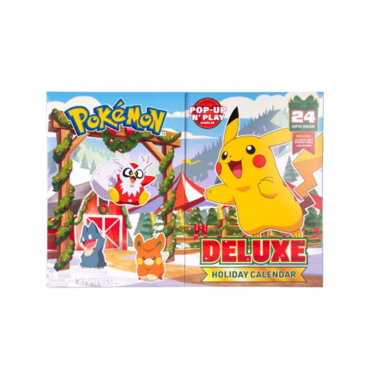 Pokémon Deluxe Adventskalender 2025 i gruppen LEKSAKER / Adventskalendrar hos Spelexperten (PKW4117)