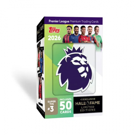 Topps Premier League Cards 2026 Super Tin #3 i gruppen SÄLLSKAPSSPEL / Samlarkort hos Spelexperten (PL25-05-3)