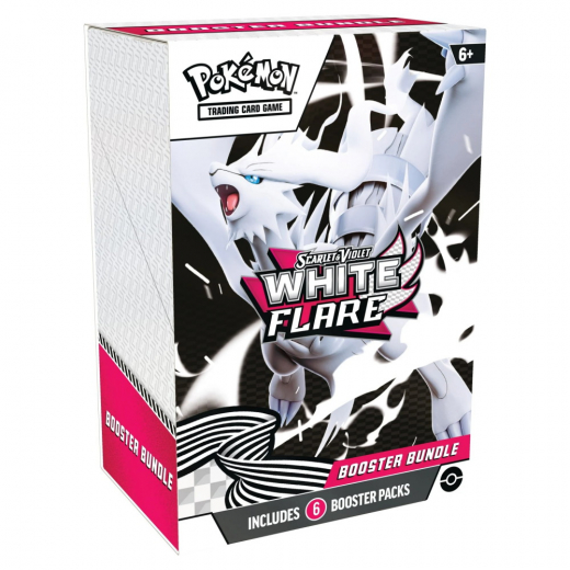 Pokémon TCG: White Flare Booster Bundle i gruppen SÄLLSKAPSSPEL / Pokémon hos Spelexperten (POK10035RSV)