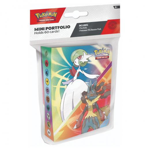 Pokémon TCG: Mega Evolution - Fall 2025 Mini Portfolio + Booster i gruppen SÄLLSKAPSSPEL / Pokémon hos Spelexperten (POK10036)