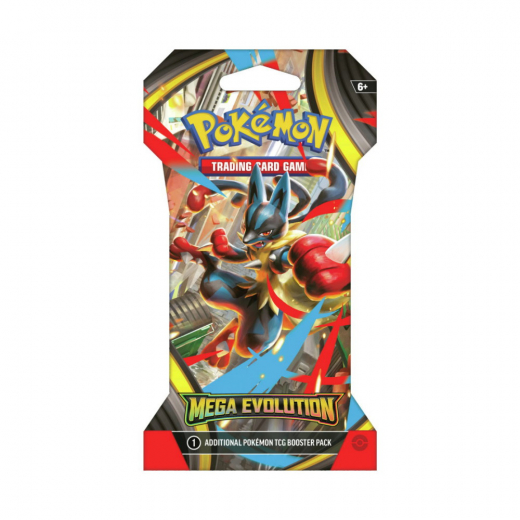 Pokémon TCG: Mega Evolution Booster Pack i gruppen SÄLLSKAPSSPEL / Pokémon hos Spelexperten (POK10057-101-BOS)