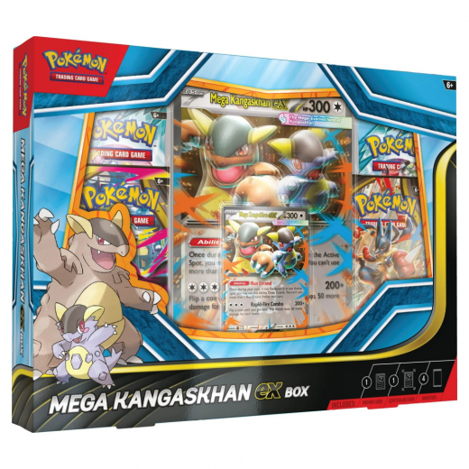Pokémon TCG: Mega Kangaskhan ex Box i gruppen SÄLLSKAPSSPEL / Pokémon hos Spelexperten (POK10064-101)