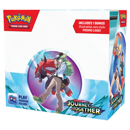 Pokémon TCG: Journey Together Enhanced Booster Display i gruppen SÄLLSKAPSSPEL / Pokémon hos Spelexperten (POK10125)