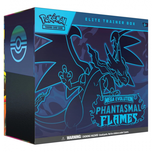 Pokémon TCG: Phantasmal Flames Elite Trainer Box i gruppen SÄLLSKAPSSPEL / Pokémon hos Spelexperten (POK10186-101)