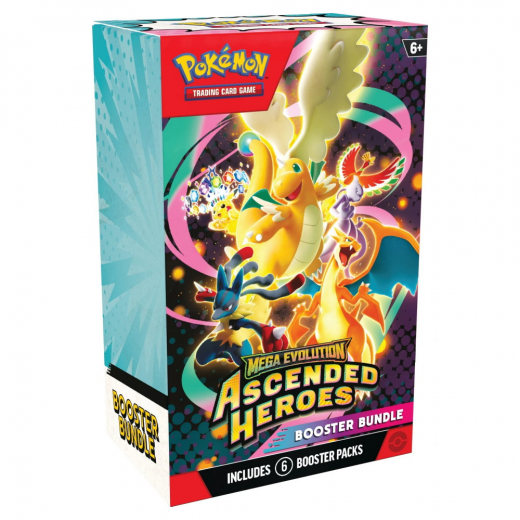 Pokémon TCG: Ascended Heroes - Booster Bundle i gruppen SÄLLSKAPSSPEL / Pokémon hos Spelexperten (POK10311-101)