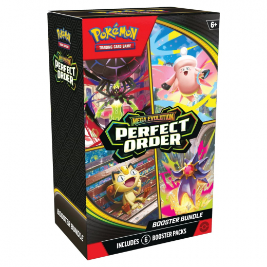 Pokémon TCG: Perfect Order - Booster Bundle i gruppen SÄLLSKAPSSPEL / Pokémon hos Spelexperten (POK10377-101)