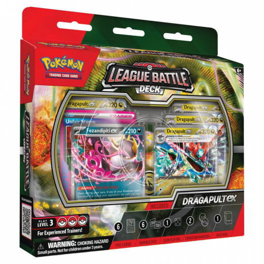 Pokémon TCG: League Battle Deck - Dragapult ex i gruppen SÄLLSKAPSSPEL / Pokémon hos Spelexperten (POK10394)