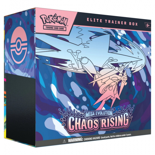 Pokémon TCG: Chaos Rising - Elite Trainer Box i gruppen SÄLLSKAPSSPEL hos Spelexperten (POK10399-101)