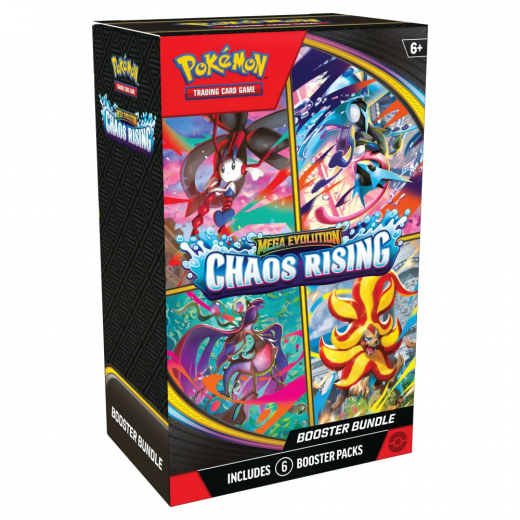 Pokémon TCG: Chaos Rising - Booster Bundle i gruppen SÄLLSKAPSSPEL hos Spelexperten (POK10403-101)