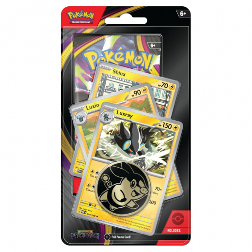Pokémon TCG: Pitch Black - Premium Checklane Luxray i gruppen SÄLLSKAPSSPEL / Pokémon hos Spelexperten (POK10421-SLL)