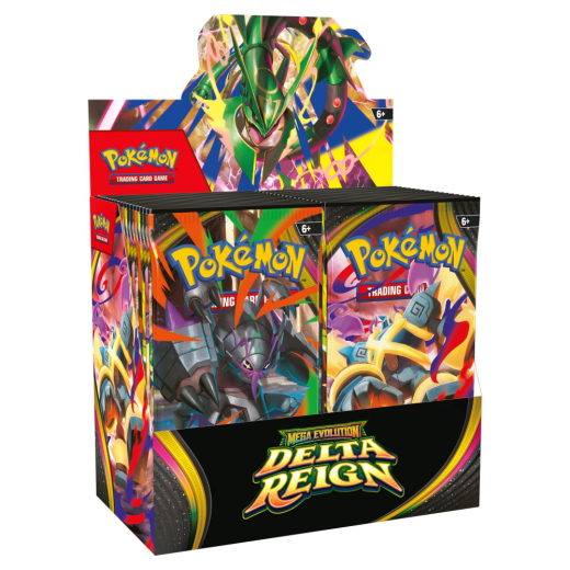 Pokémon TCG: Delta Reign - Booster Display i gruppen SÄLLSKAPSSPEL / Pokémon hos Spelexperten (POK10446-DIS)