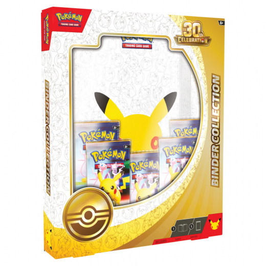 Pokémon TCG: 30th Celebration - Binder Collection i gruppen SÄLLSKAPSSPEL / Pokémon hos Spelexperten (POK10450-101)