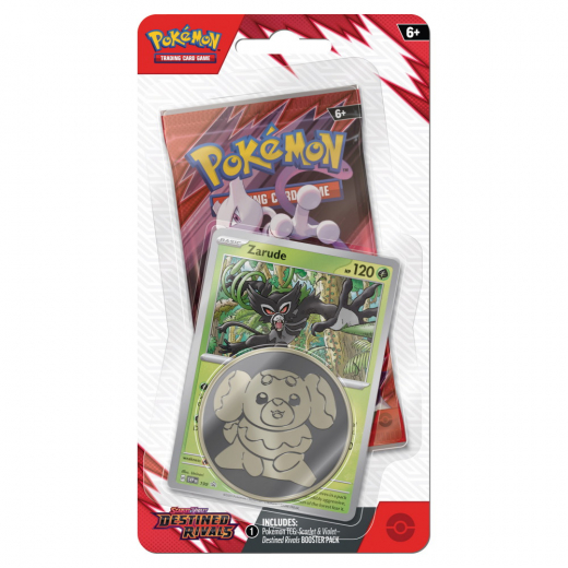 Pokémon TCG: Destined Rivals Checklane Zarude i gruppen SÄLLSKAPSSPEL / Pokémon hos Spelexperten (POK10642-ZAR)