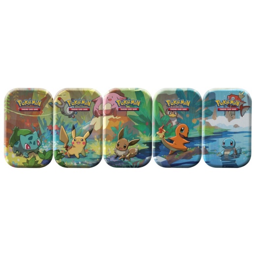 Pokémon TCG: Kanto Friends Mini Tin  i gruppen  hos Spelexperten (POK80385)